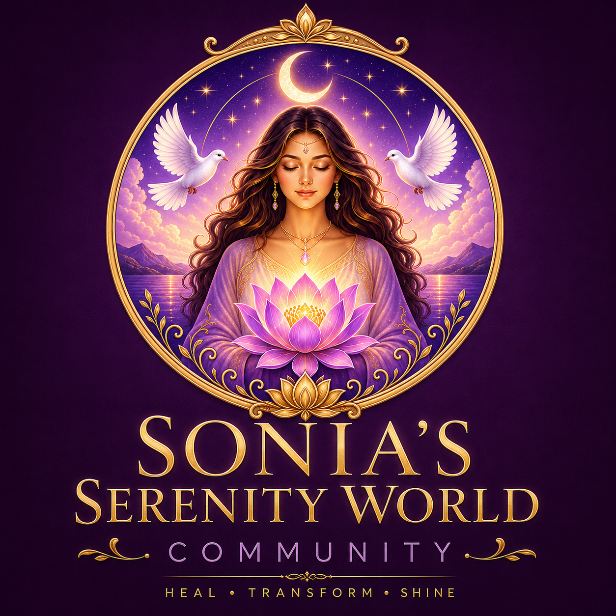 Sonia’s Serenity World Community — Heal, Transform, Shine